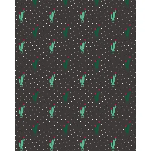 Cactus Dots Printed Backdrop