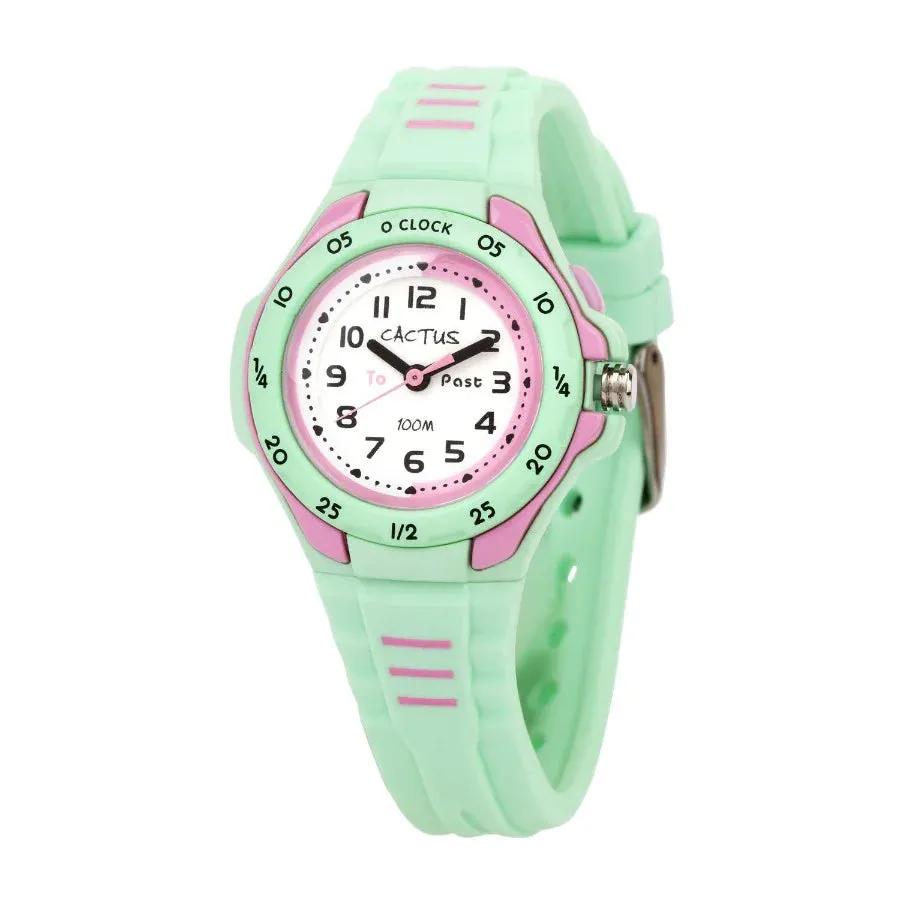 Cactus Mentor - Time Teacher Kids Watch