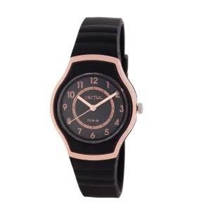 Cactus Watch Black With Rose Gold Trim