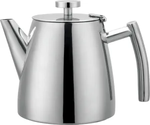 Café Stal Belmont 1.2L Teapot, Double Wall, Mirror