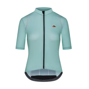 CAFE DU CYCLISTE Mona Women Cycling Jersey - Agave Green