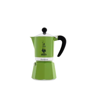 Cafetera Rainbow 6tazas verde