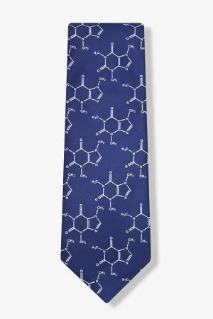 Caffeine Molecule Tie