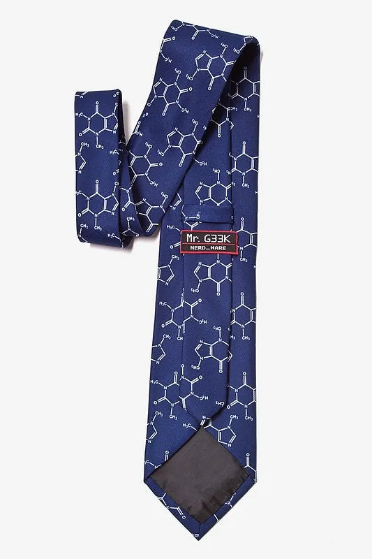 Caffeine Molecule Tie