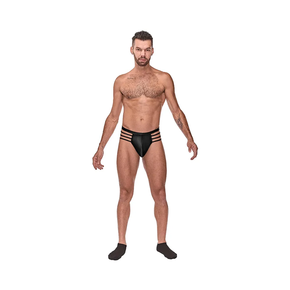 Cage Matte Cage Thong Black S/M