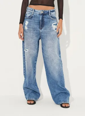 Calça Jeans Bruna Low Com Aplicação Colcci