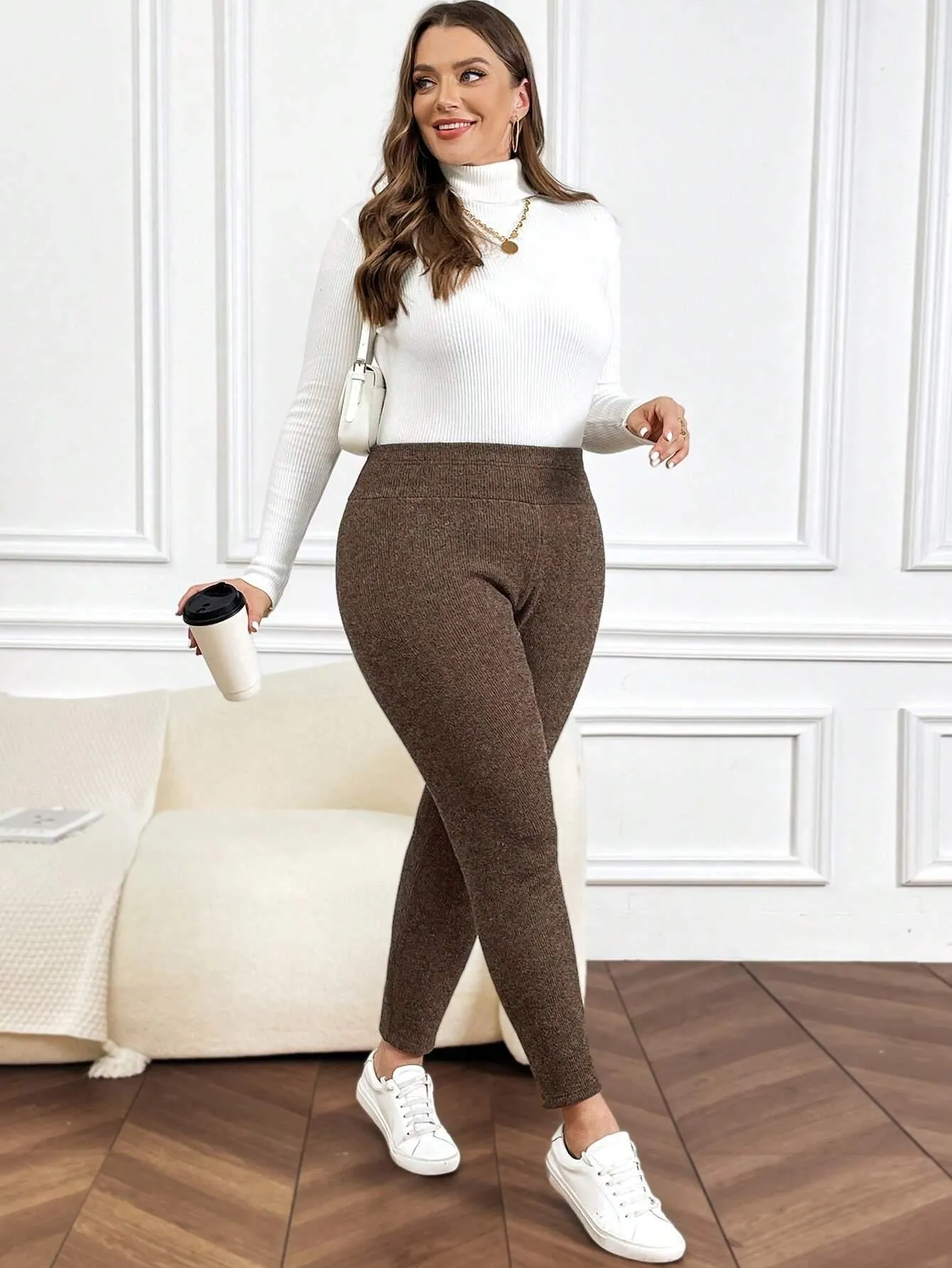 Calça Legging Feminina Termica Plus Size - Luna