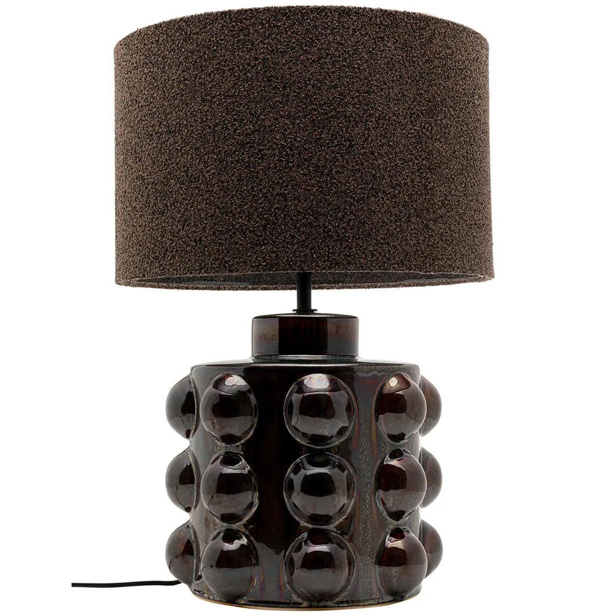 Calamaro Brown Table Lamp