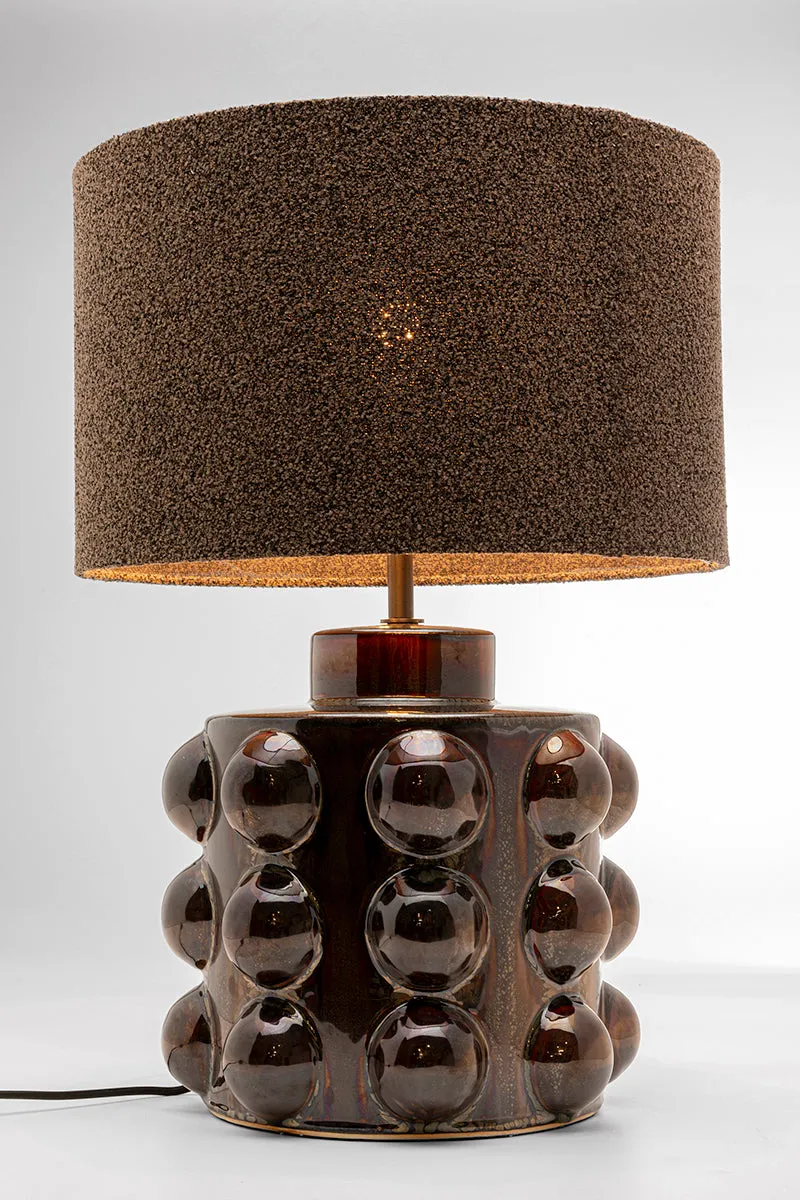 Calamaro Brown Table Lamp