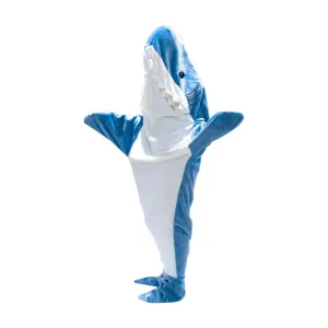 CALANDIS® Shark Blanket Parties Plush Funny Clothing Comfortable Cosplay Shark Costume L