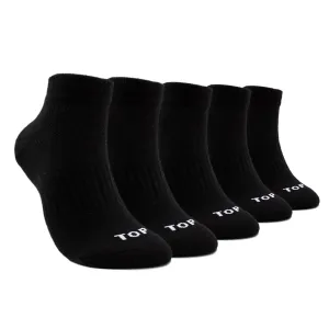 Calcetines Deportivos Tobilleros Negros Pack 5 C2