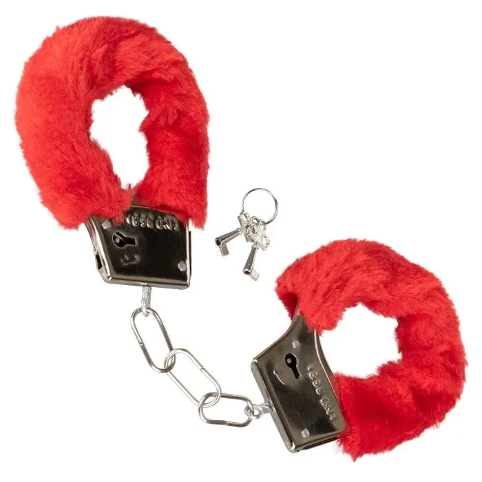 Calex Playfull ''Furry Cuffs'' -Red