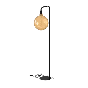 Calex U-Line Floor Lamp - E27 - Black