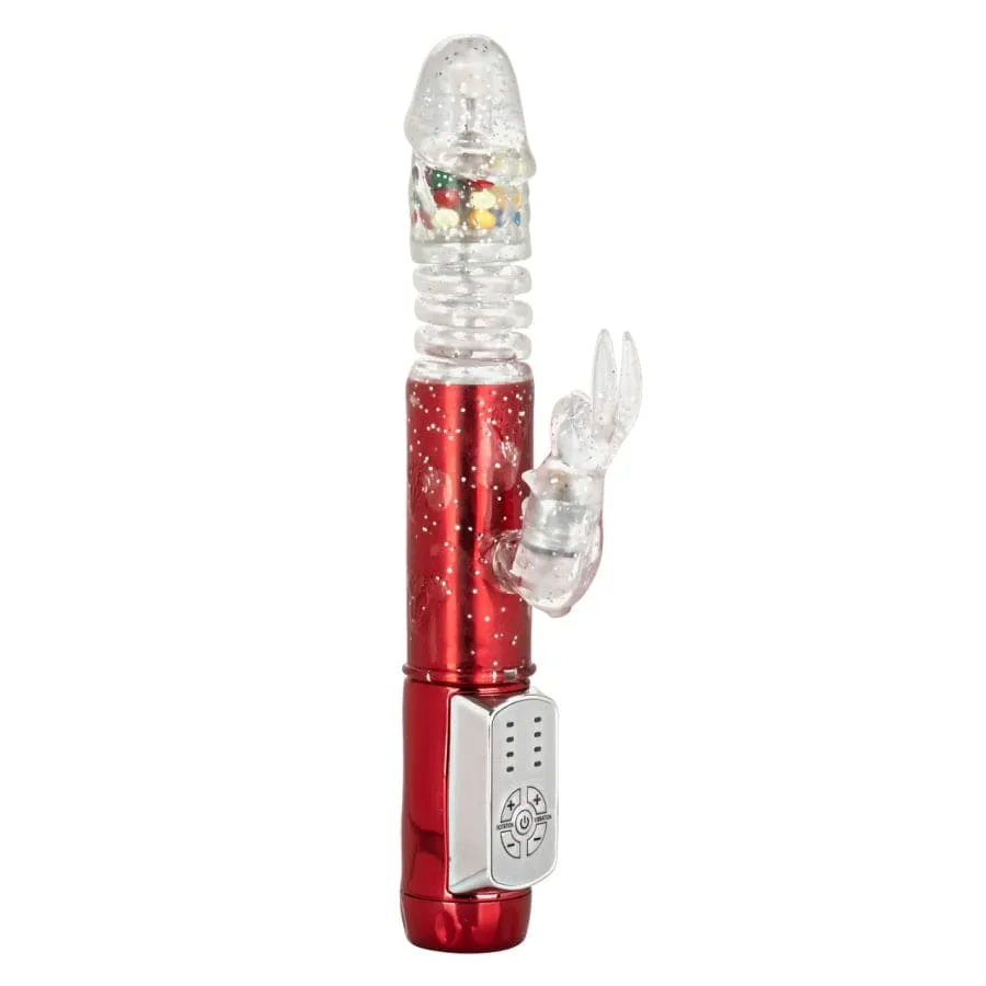 Calexotics Naughty Bits Cumball Machine Rabbit Vibrator