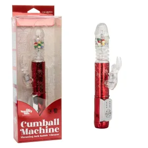 Calexotics Naughty Bits Cumball Machine Rabbit Vibrator