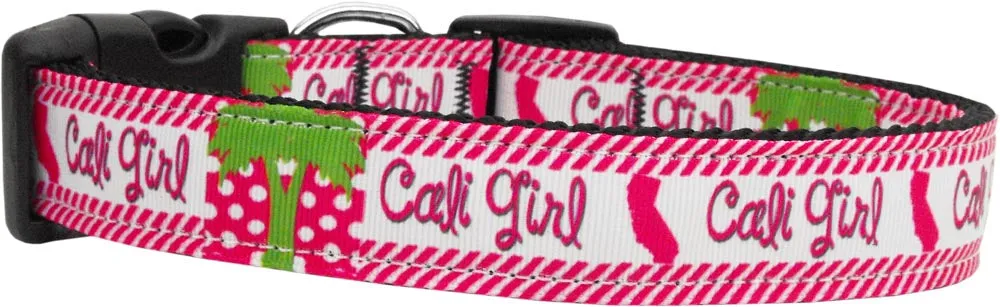 Cali Girl Nylon Cat Collar