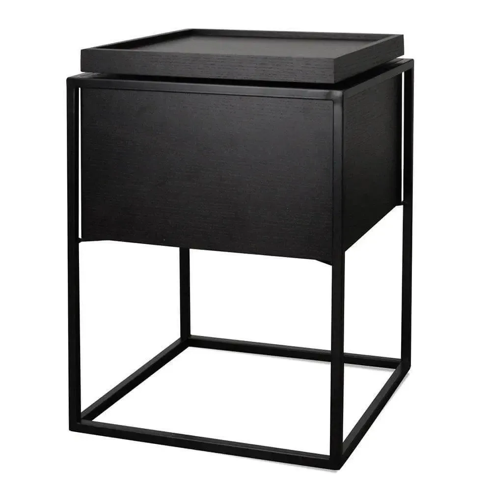 Calibre Side Table - Black ST315-IG