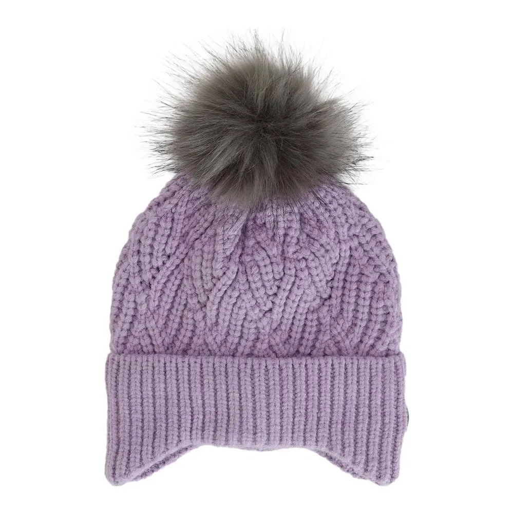 Calikids Cashmere-Feel Knit Windproof Winter Hat