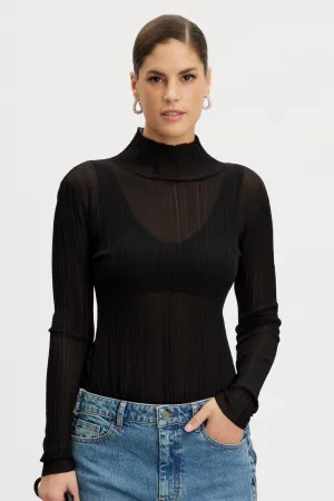 Caliz Turtleneck in Black