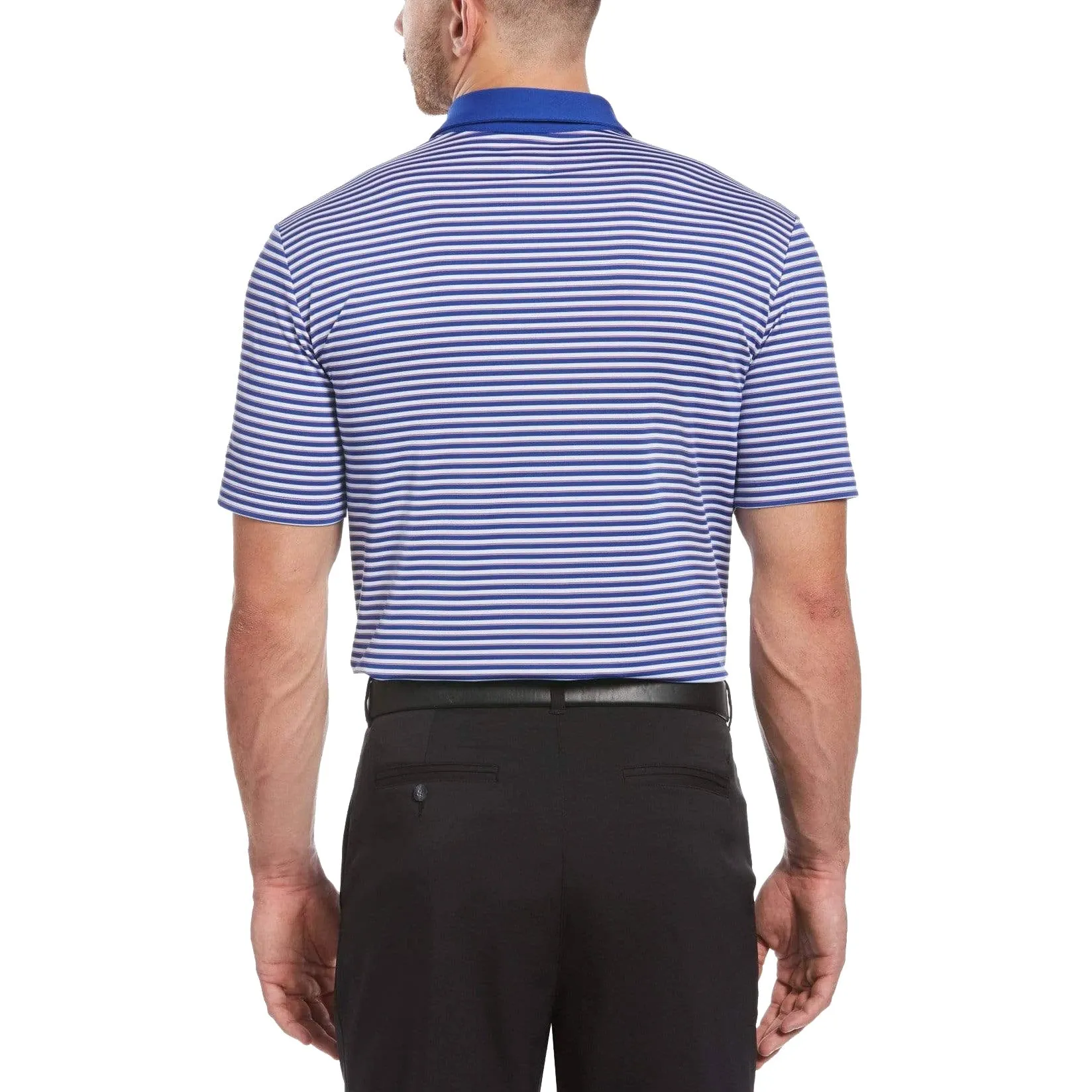 Callaway 3-Color Stripe Mens Golf Polo