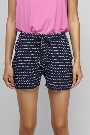 Calming Blue Shorts Set