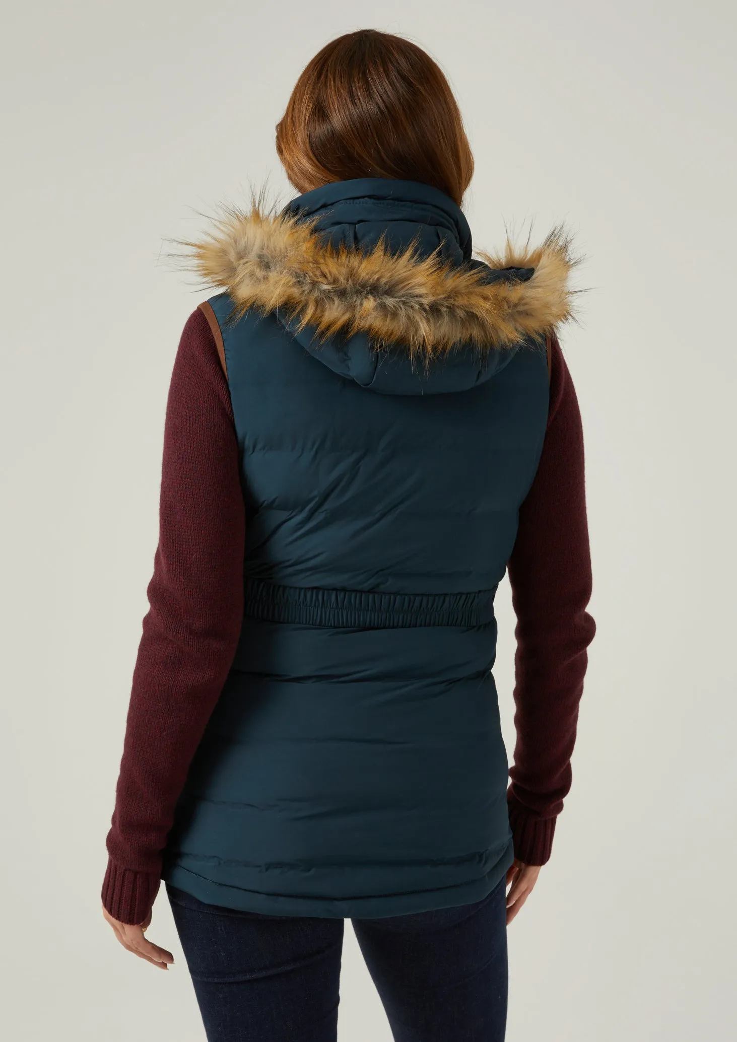 Calsall Ladies Navy Gilet - Regular Fit