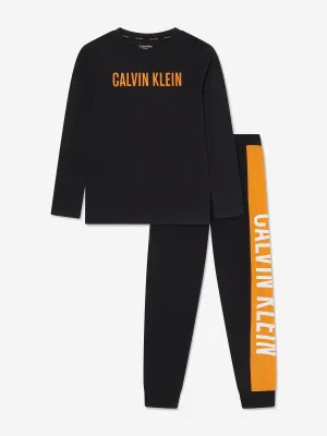 Calvin Klein Boys Pyjama Set in Black