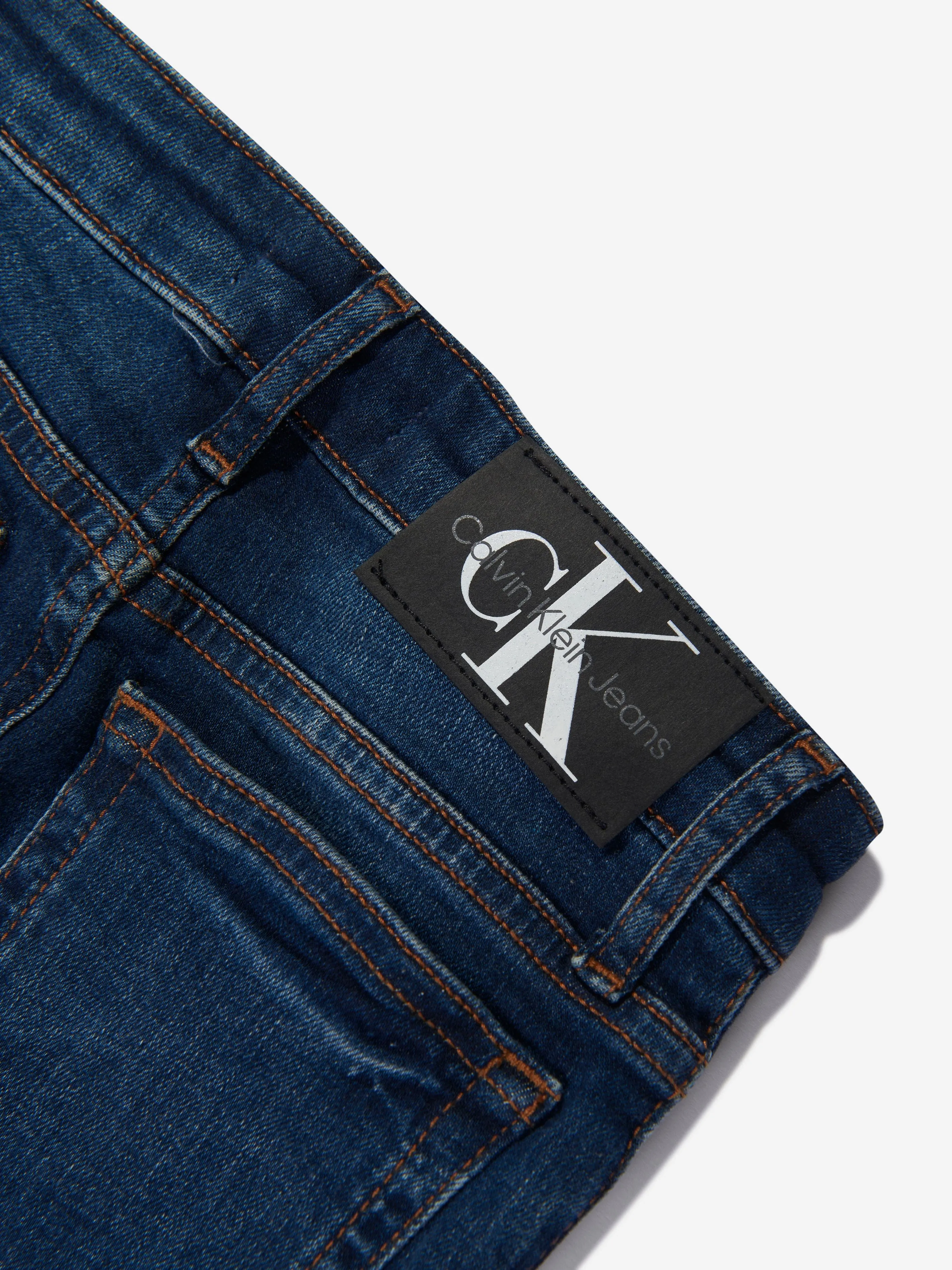 Calvin Klein Boys Skinny Jeans in Blue