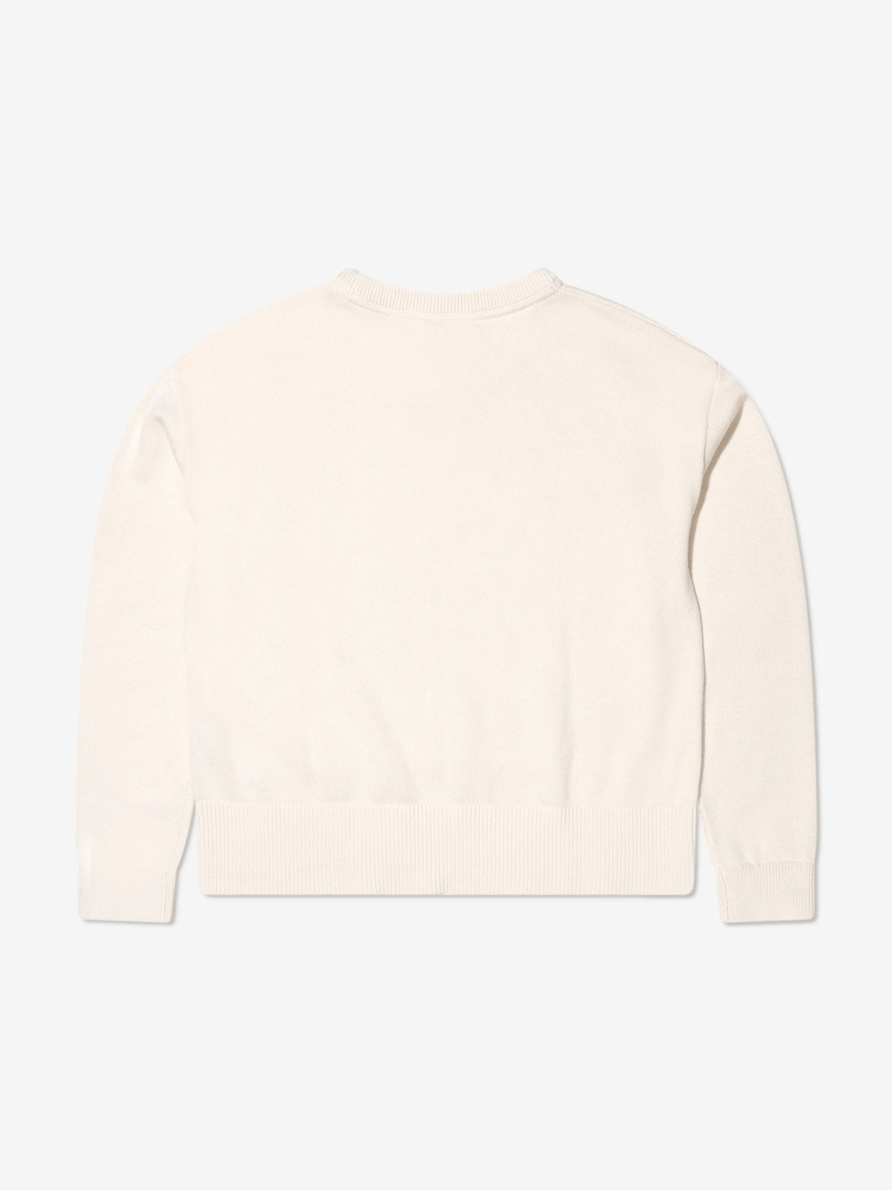 Calvin Klein Girls Lurex Monogram Sweatshirt