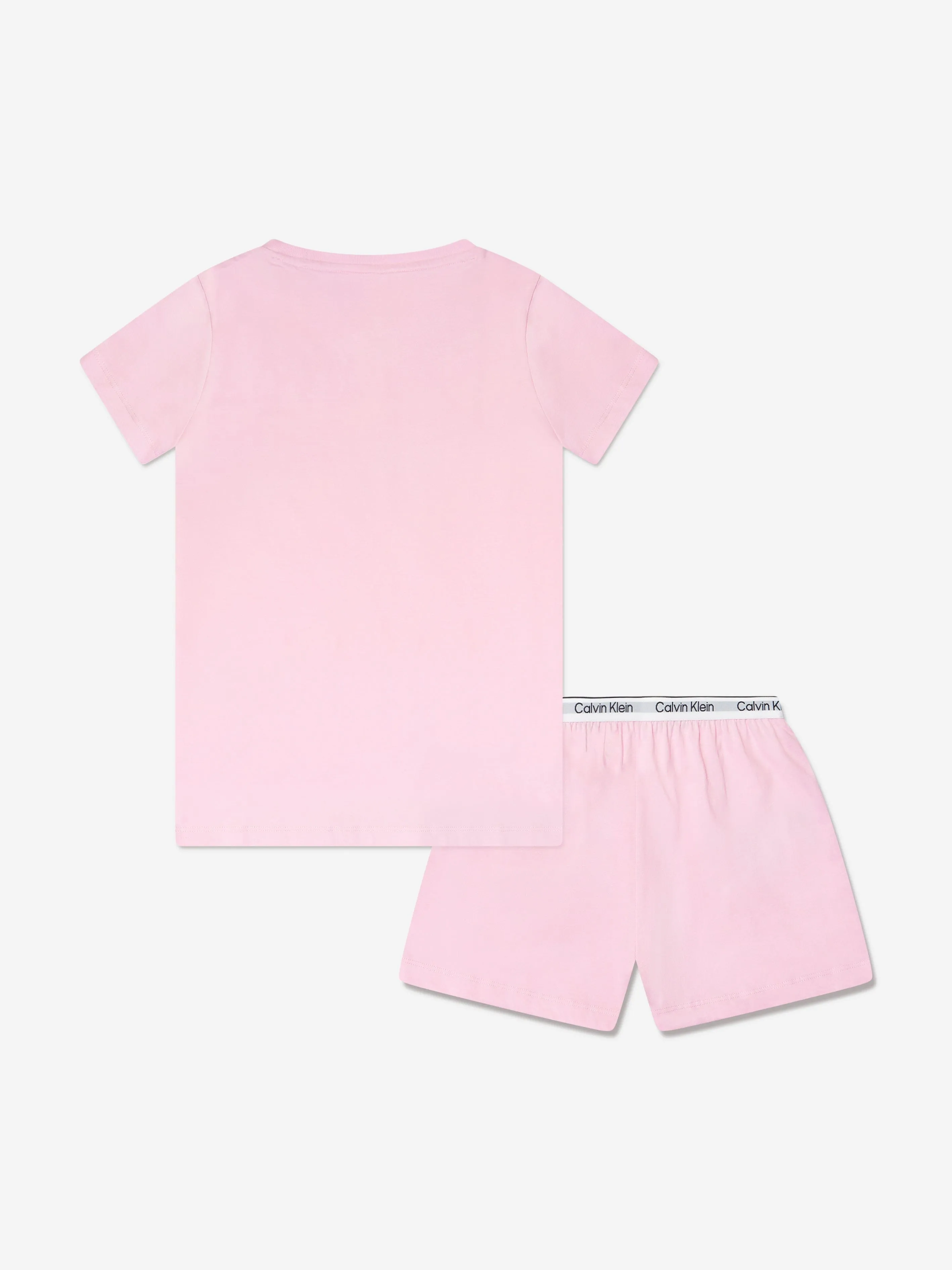 Calvin Klein Girls Short Pyjamas Set in Pink