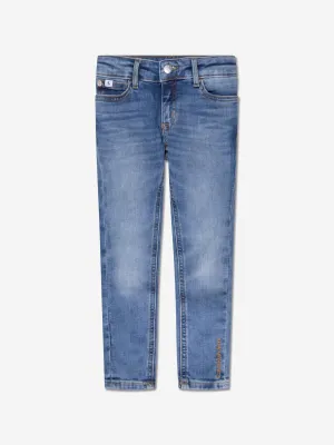 Calvin Klein Girls Skinny Fit Jeans in Blue