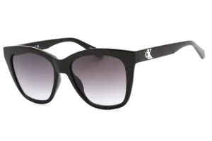 Calvin Klein Jeans CKJ22608S Sunglasses BLACK / Grey Gradient Women's