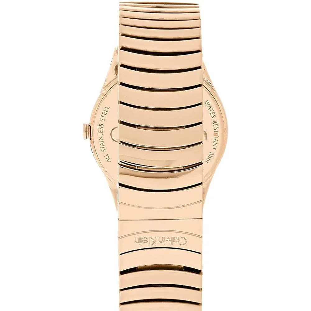 Calvin Klein Watch Whirl Rose Gold K8A23646