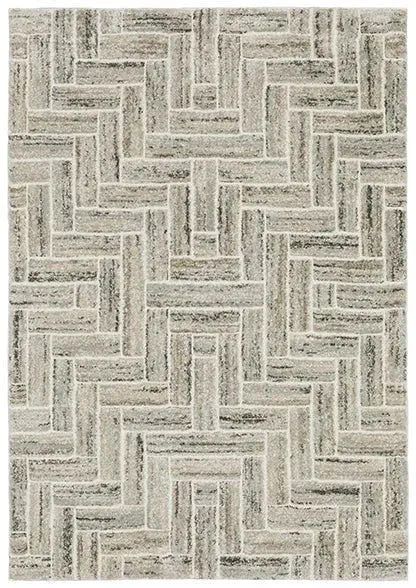 Cambria 93L Ivory/Beige Rug