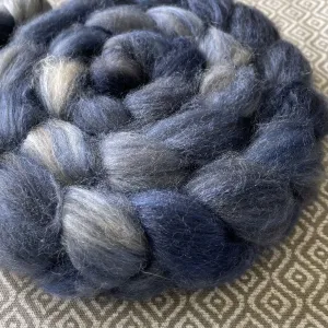 Camel Silk Roving - Shades of Denim