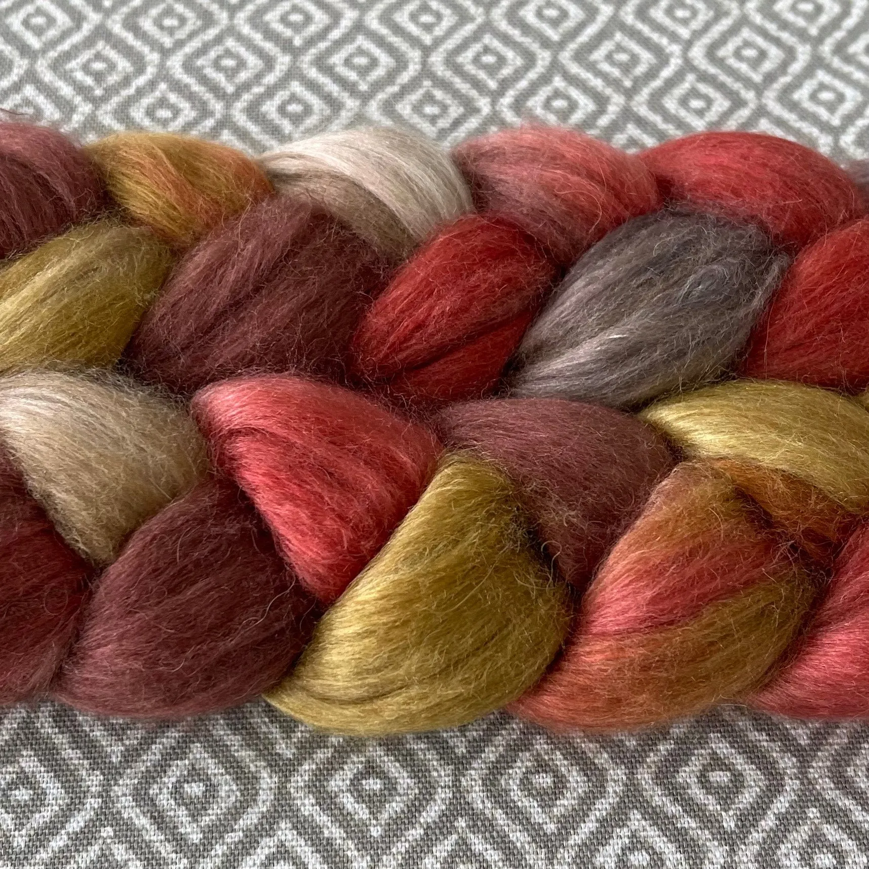 Camel Silk Roving - Spice Market