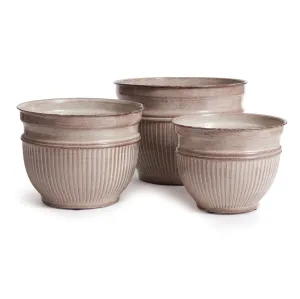 CAMELIA POTS, SET OF 3