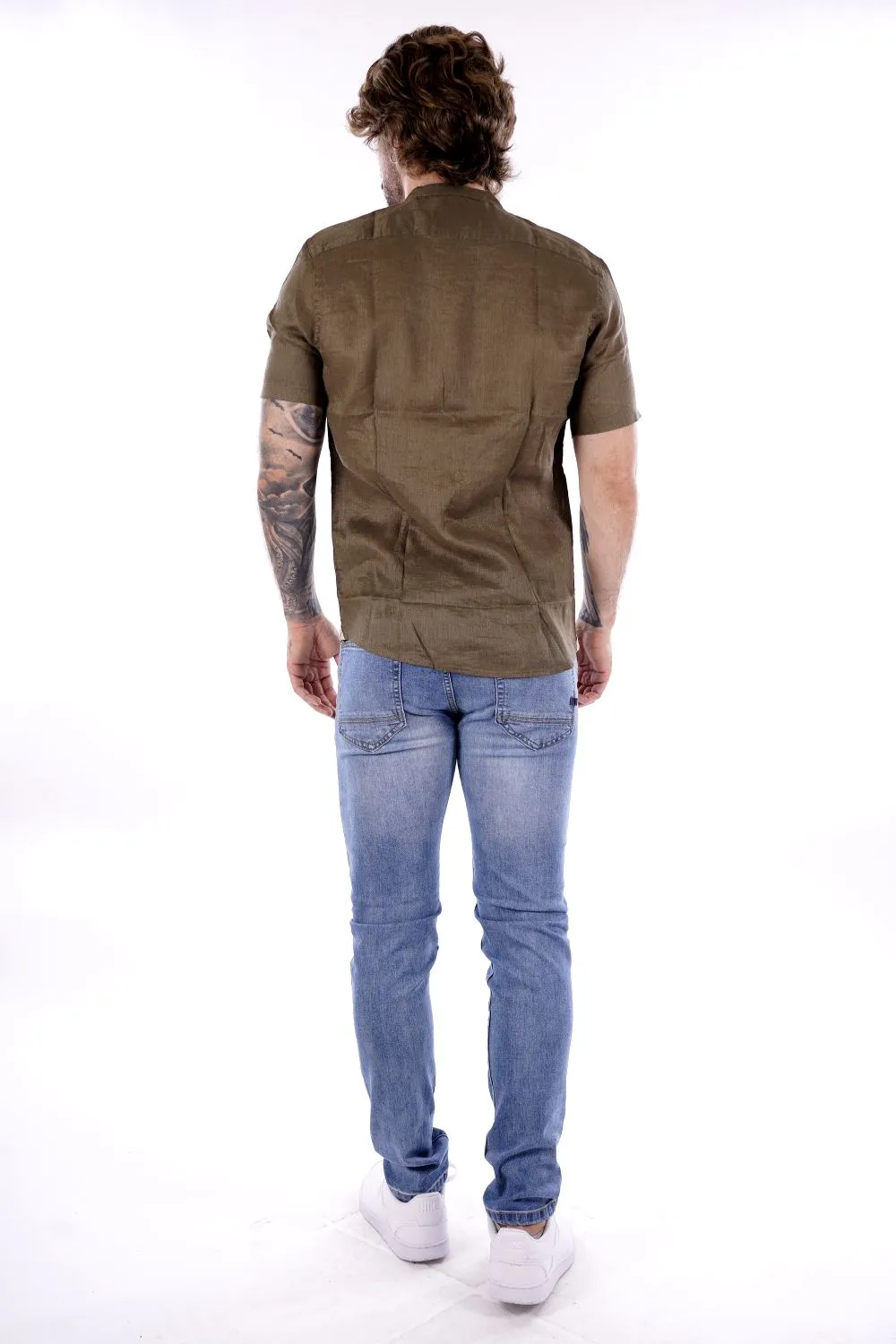 Camicia MARK UP da Uomo - verde MK13006MILITARE