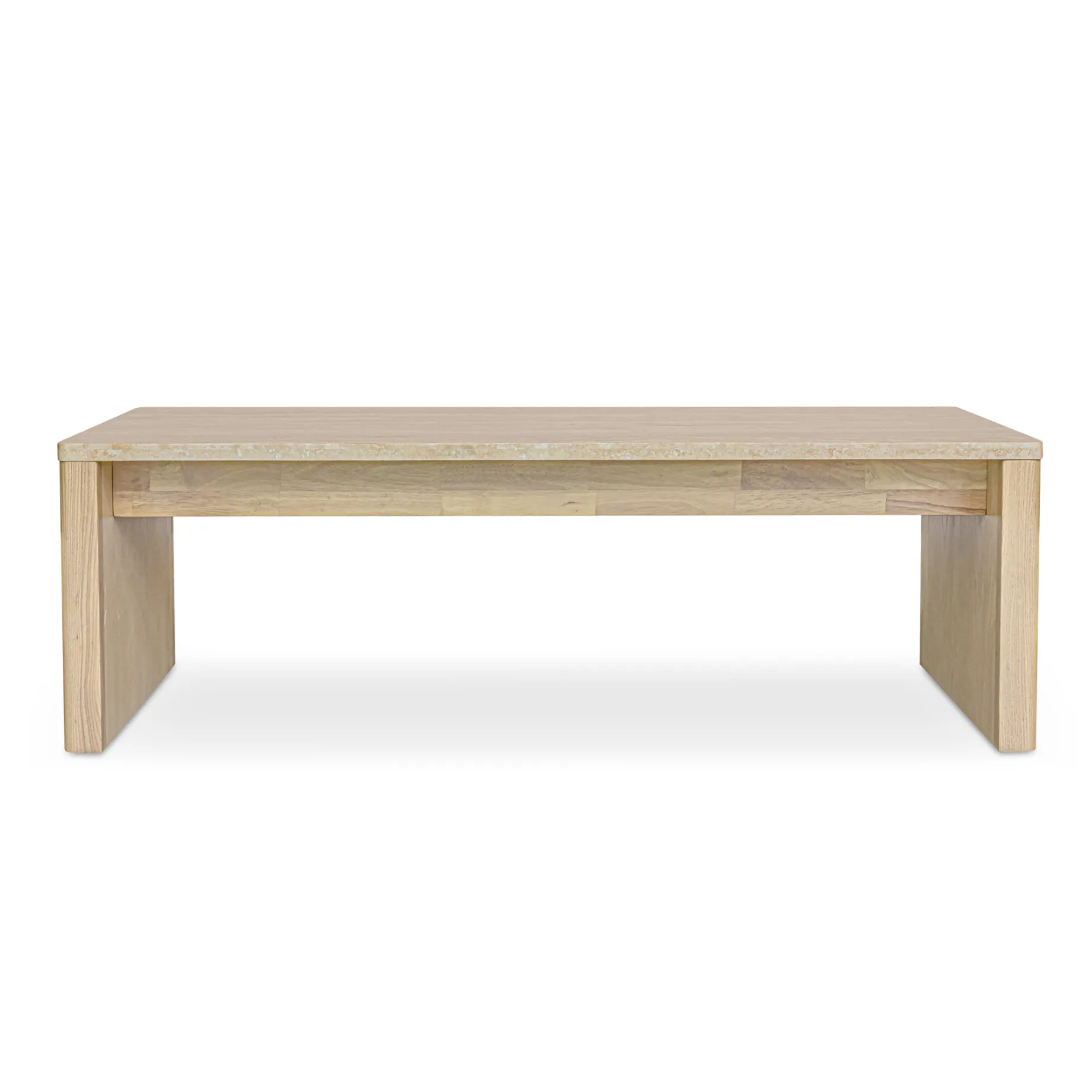 Camilla Travertine Coffee Table