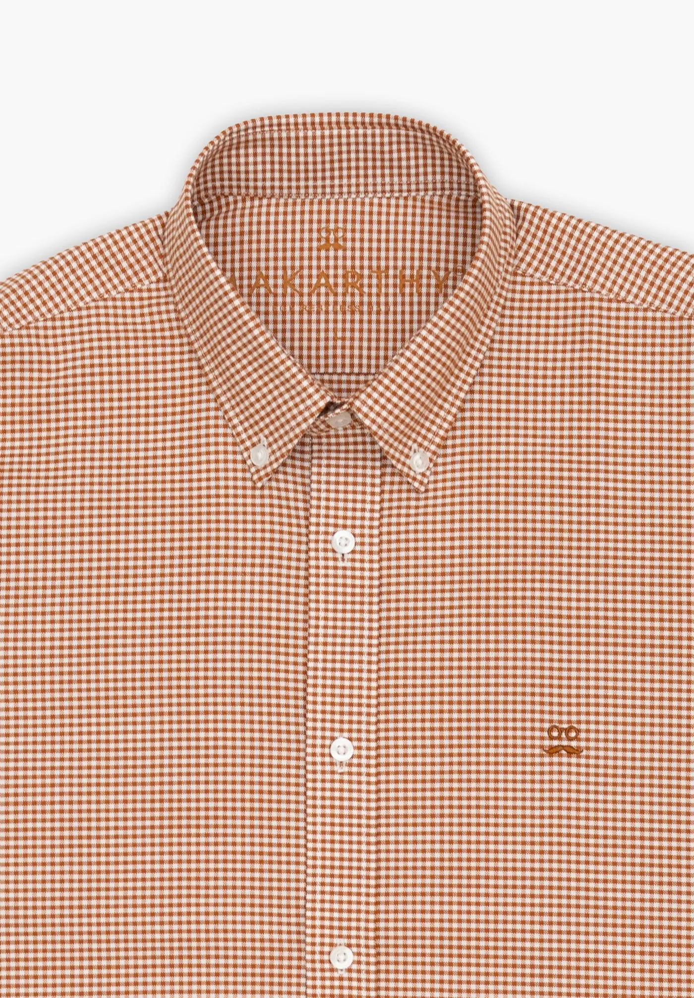 Camisa Cuadros Taxi Caramelo