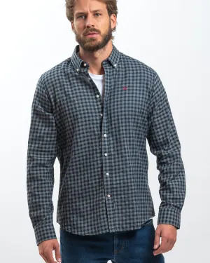 Camisa Village Marino