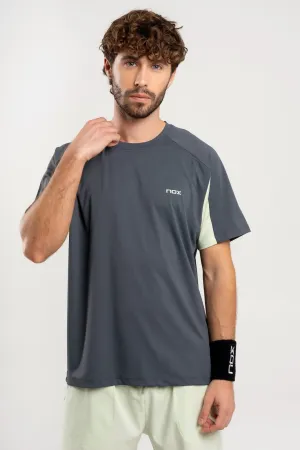 Camiseta  Deportiva de Hombre Pro Charcoal Gris