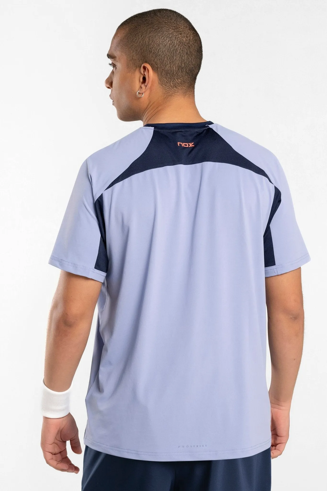 CAMISETA deportiva de pádel hombre PRO FIT lavanda claro