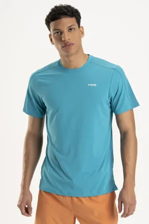 CAMISETA deportiva hombre PRO REGULAR azul capri