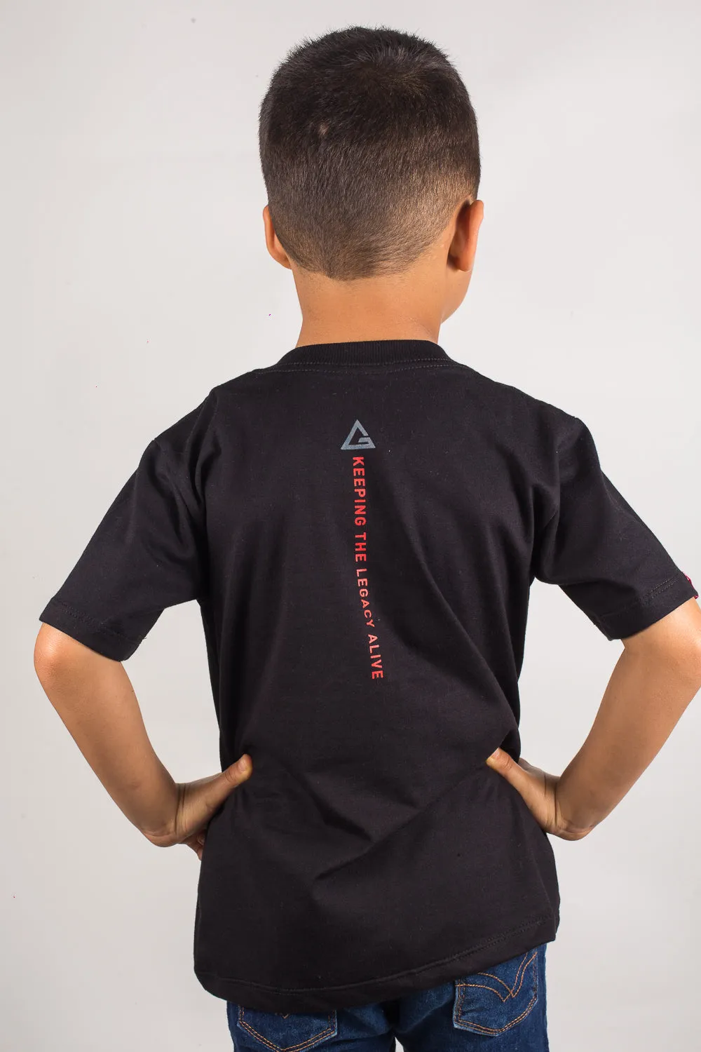 Camiseta Infantil Legacy - Preta