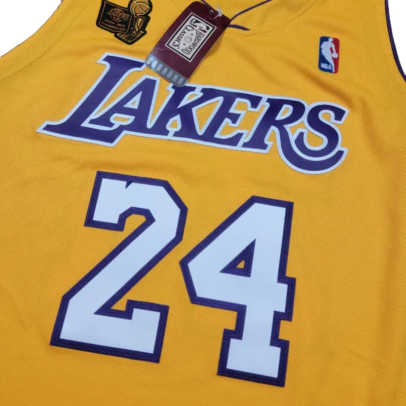 Camiseta Regata Nba Kobe Briant Lakers Amarela