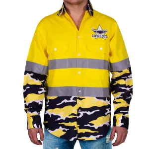 Camo Hi-Vis Shirt NRL Cowboys