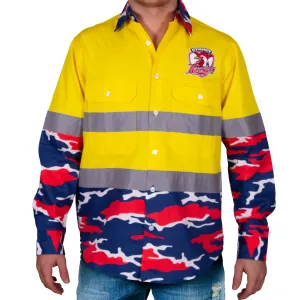 Camo Hi-Vis Shirt NRL Roosters