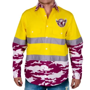 Camo Hi-Vis Shirt NRL Sea Eagles