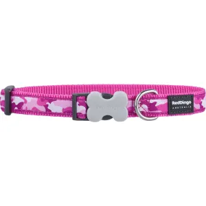 Camouflage Hot Pink Dog Collar